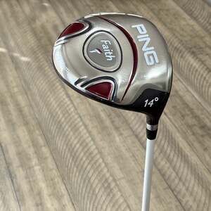 Women's PING Faith Driver 14º Ladies RH PING ULT200 Graphite 44.5" New Grip READ
